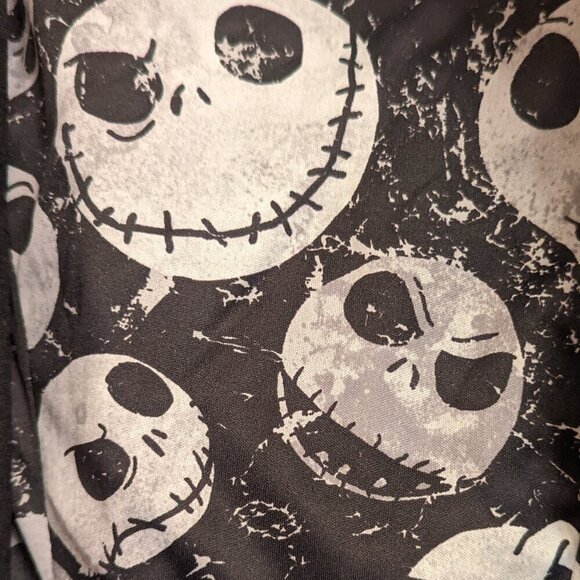 NWOT Jack Skellington Hot Topic Disney Jacket Laces Nightmare Before Christmas M - Picture 10 of 11